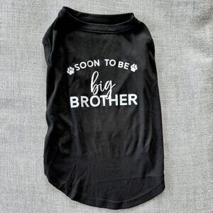 Medium/Large Dog "Big Brother" Shirt (Never Worn)